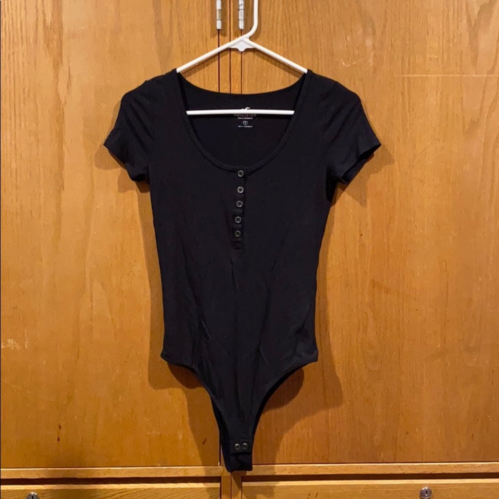 Never Worn Black Hollister Bodysuit